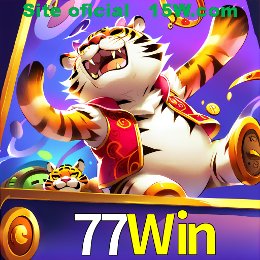 Imagem promocional da 77Win mostrando a plataforma e suas vantagens